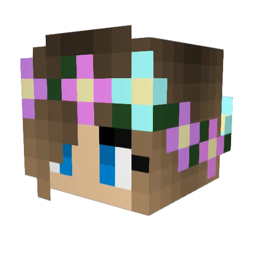 socceremmy06 Minecraft avatar head, 3D render