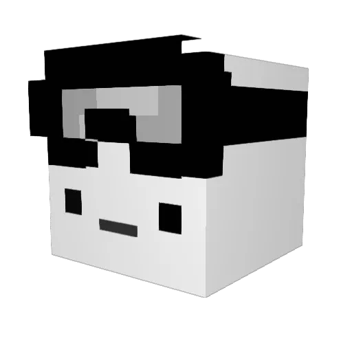 soccerhero15 Minecraft avatar head, 3D render