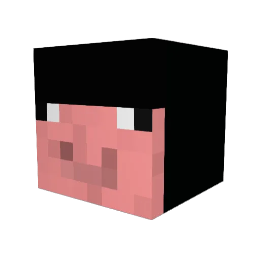 soccerkick11 Minecraft avatar head, 3D render