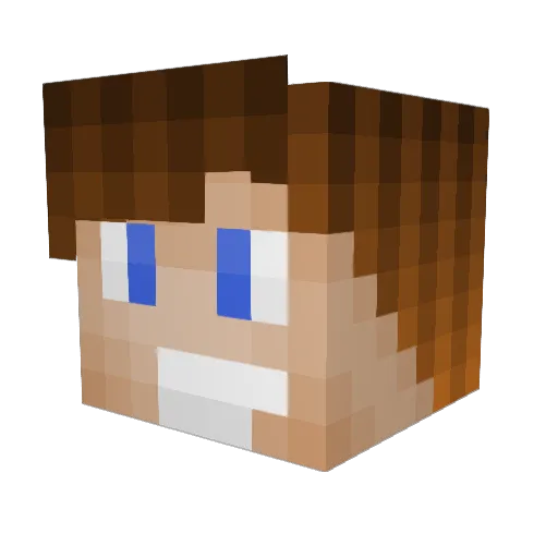 soccerplayer_808 Minecraft avatar head, 3D render