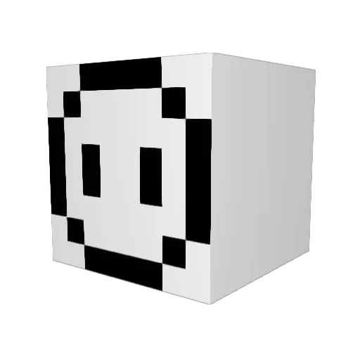 sock_full_of_poo Minecraft avatar head, 3D render