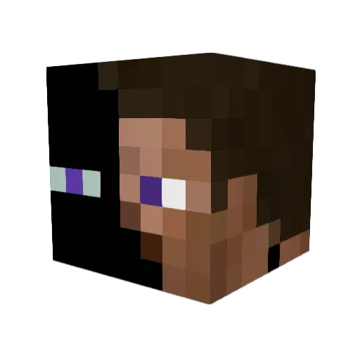 socnorb55 Minecraft avatar head, 3D render