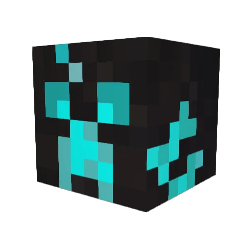 soctril Minecraft avatar head, 3D render