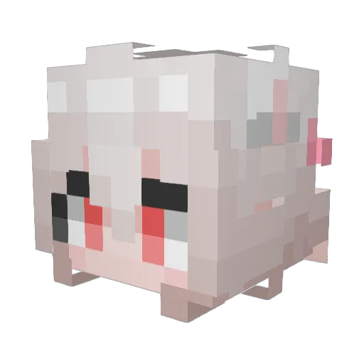 sod44 Minecraft avatar head, 3D render