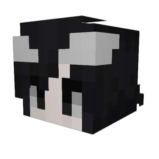sodahlul Minecraft avatar head, 3D render