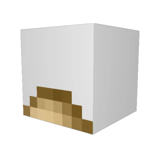 sodapup16 Minecraft avatar head, 3D render