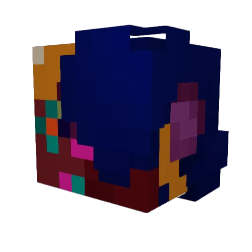 sodascentpack Minecraft avatar head, 3D render