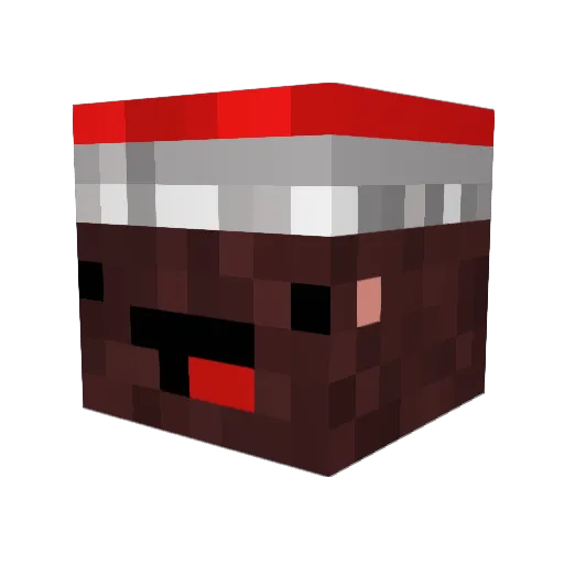 sodaws Minecraft avatar head, 3D render