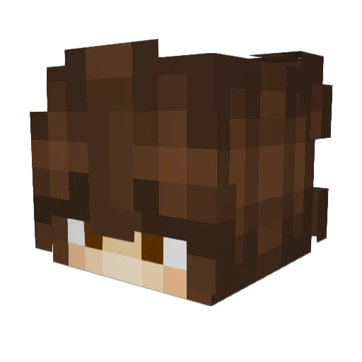 sodizz Minecraft avatar head, 3D render