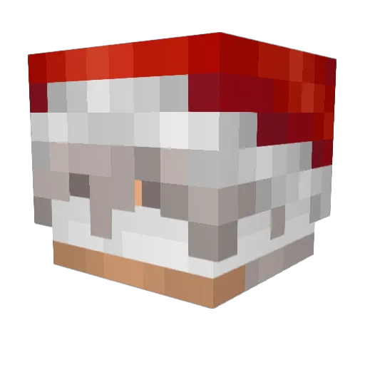 sodo4ka Minecraft avatar head, 3D render