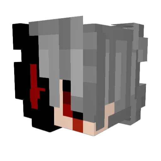 sodyds0609 Minecraft avatar head, 3D render
