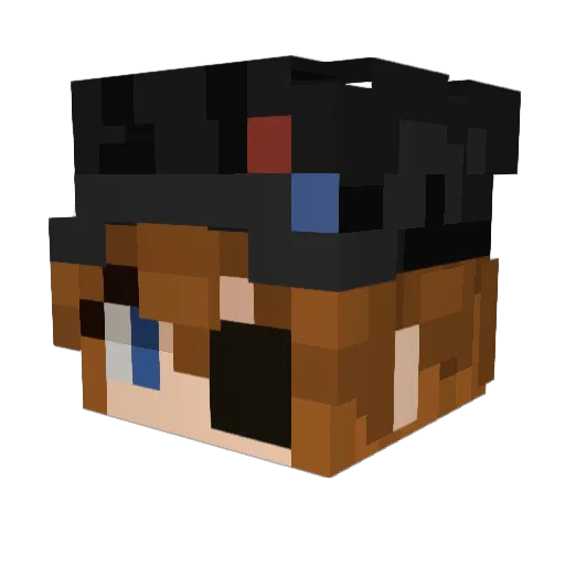 soent71 Minecraft avatar head, 3D render