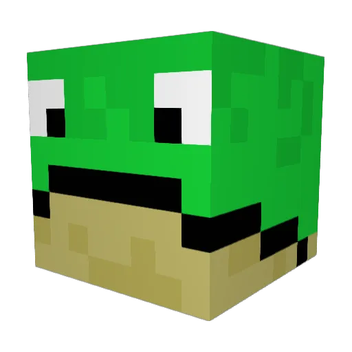 sofabear7 Minecraft avatar head, 3D render