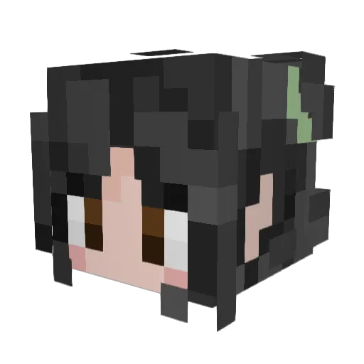 sofathesoda Minecraft avatar head, 3D render