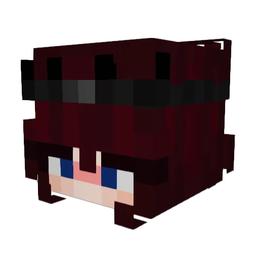 sofeeq Minecraft avatar head, 3D render