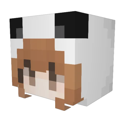 sofiaa_yz Minecraft avatar head, 3D render