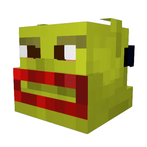 sofiacat6969 Minecraft avatar head, 3D render