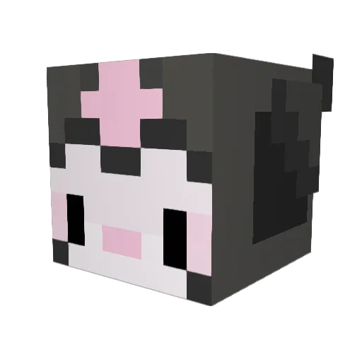 sofiaislazy Minecraft avatar head, 3D render