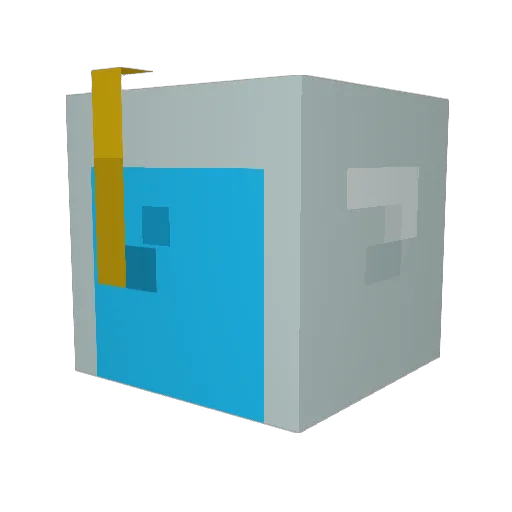 sofiathemoose Minecraft avatar head, 3D render