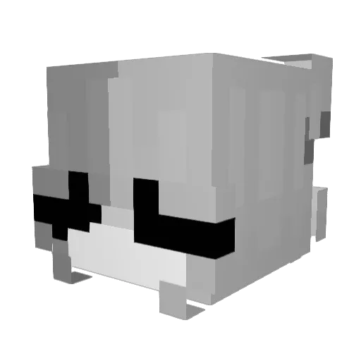 sofiazinhaS2 Minecraft avatar head, 3D render