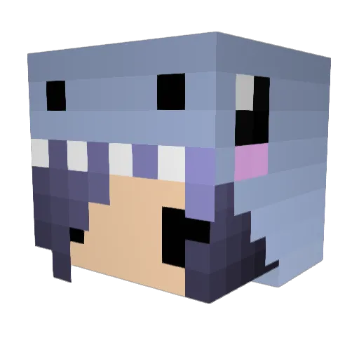 sofie_daisy Minecraft avatar head, 3D render