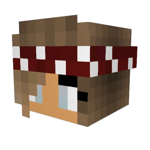 sofisskaa1012 Minecraft avatar head, 3D render
