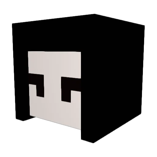 softiesoap Minecraft avatar head, 3D render