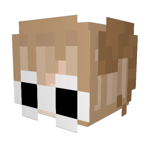 softmamb0 Minecraft avatar head, 3D render