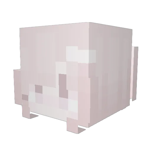 softtale Minecraft avatar head, 3D render
