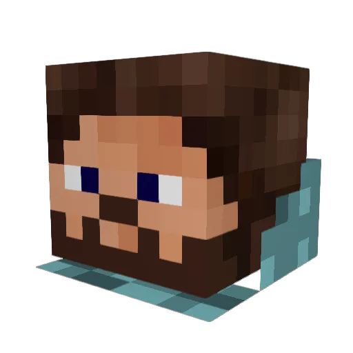 sofyane51 Minecraft avatar head, 3D render