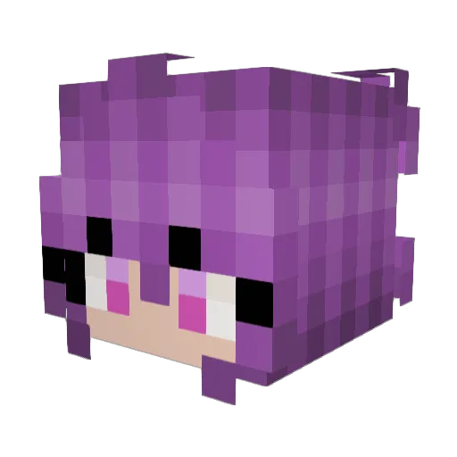 soget04 Minecraft avatar head, 3D render