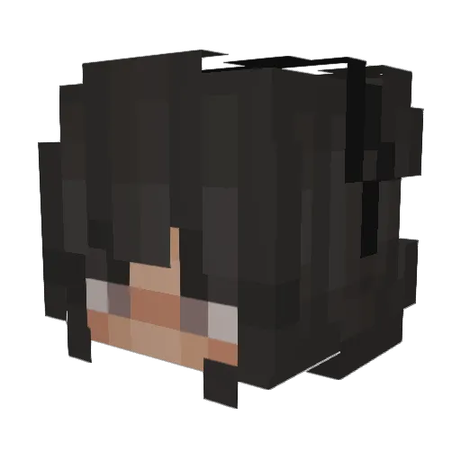 soggytea Minecraft avatar head, 3D render