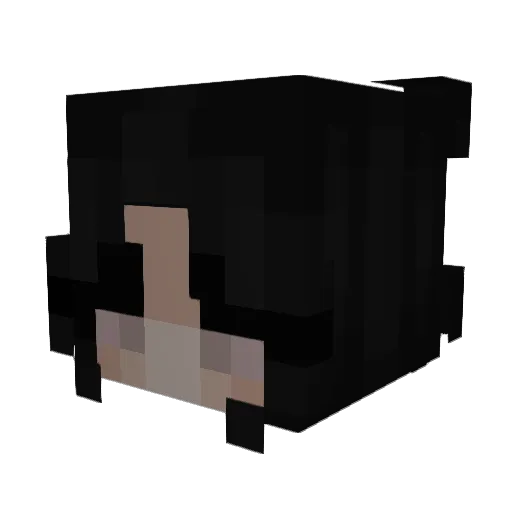 sogoggi Minecraft avatar head, 3D render