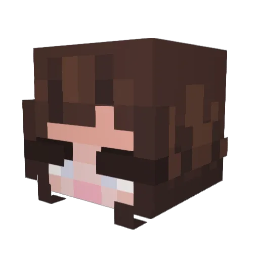 sohio Minecraft avatar head, 3D render