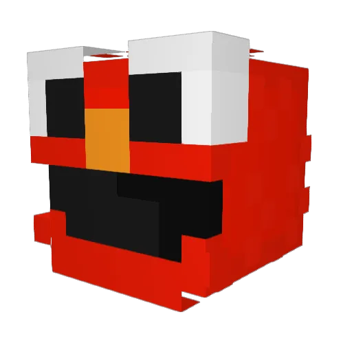 soilingBR Minecraft avatar head, 3D render