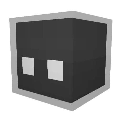 soinhumane Minecraft avatar head, 3D render