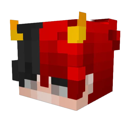 sojourner96 Minecraft avatar head, 3D render