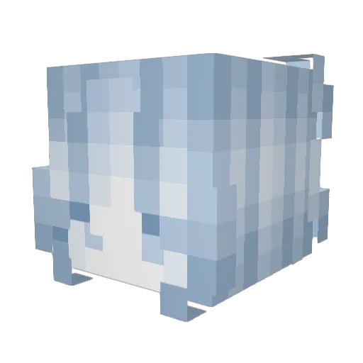 sojournn Minecraft avatar head, 3D render