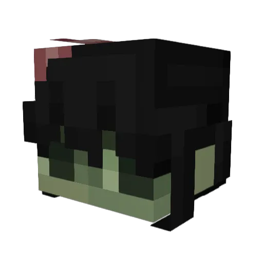 sojubea Minecraft avatar head, 3D render
