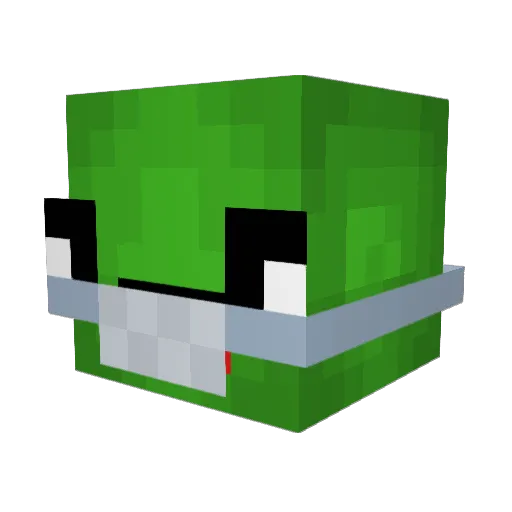sokazi Minecraft avatar head, 3D render