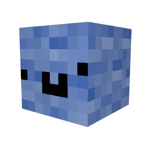sol1ps Minecraft avatar head, 3D render