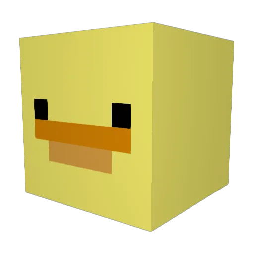 sol_luz Minecraft avatar head, 3D render