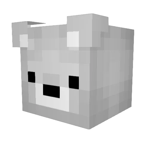 sola336 Minecraft avatar head, 3D render