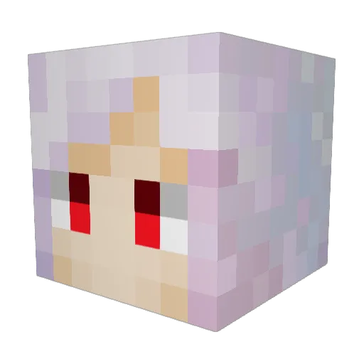 solarisYY Minecraft avatar head, 3D render
