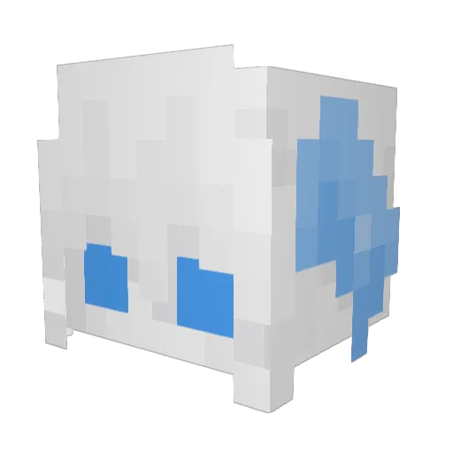 solaritic_ Minecraft avatar head, 3D render