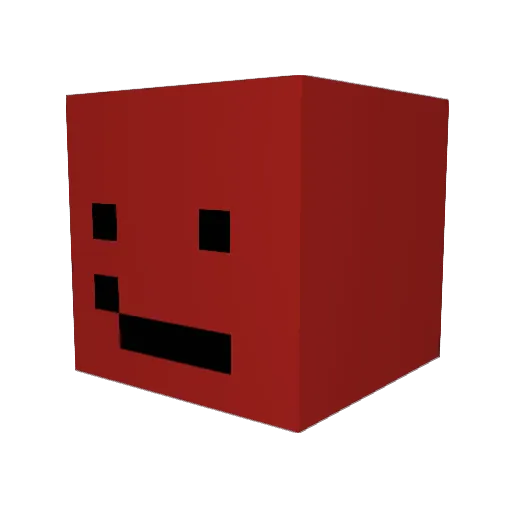 solarixie Minecraft avatar head, 3D render