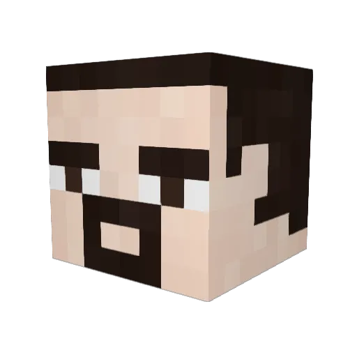 solarrr_mp3 Minecraft avatar head, 3D render