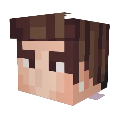 solarshine1226 Minecraft avatar head, 3D render