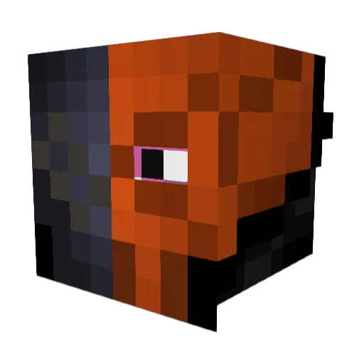 solarxmar Minecraft avatar head, 3D render