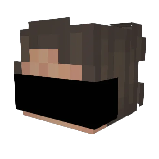 soldaat2 Minecraft avatar head, 3D render